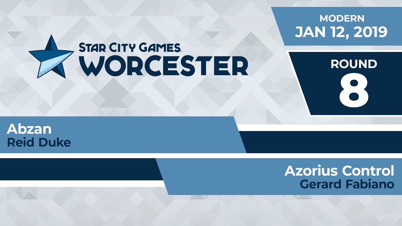 SCGWOR: Round 8 - Reid Duke vs Gerard Fabiano | Modern