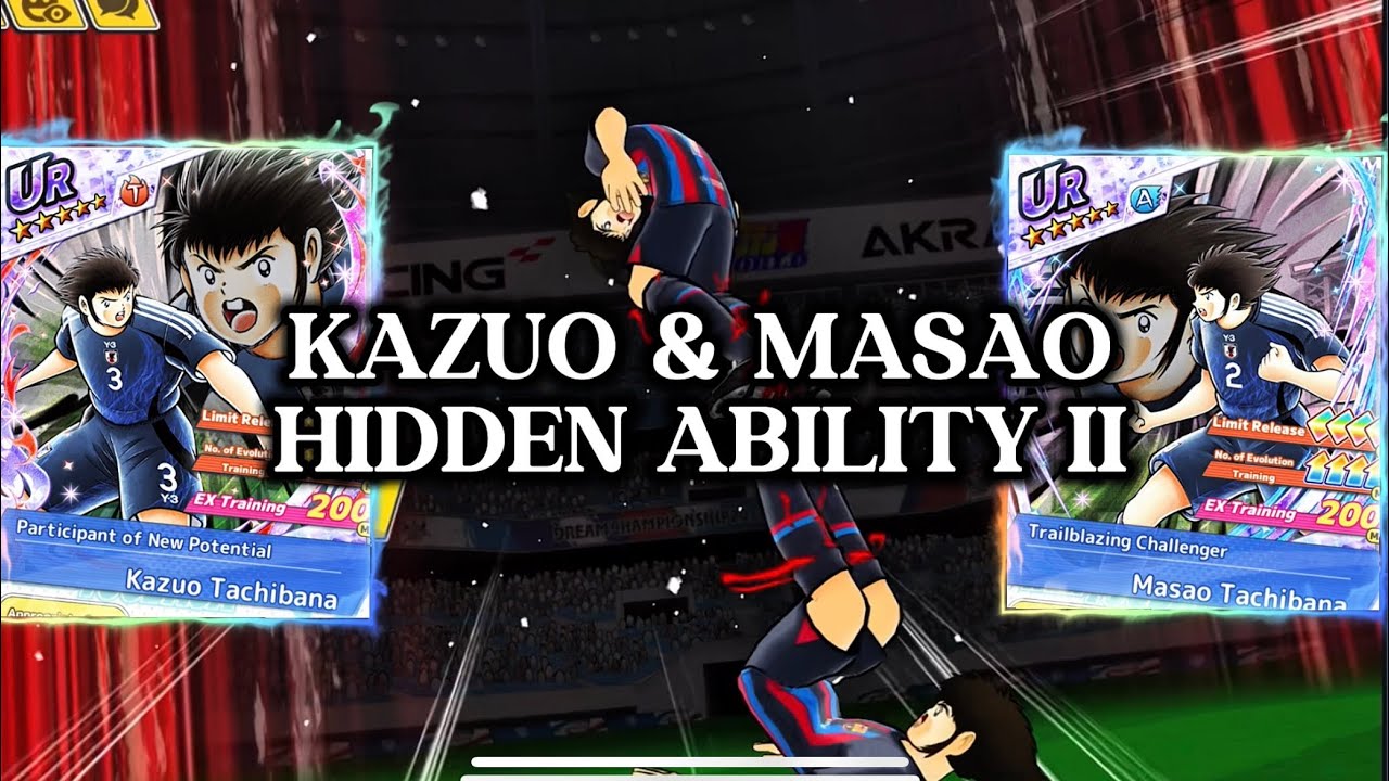 REVIEW KAZUO & MASAO TACHIBANA AFTER HIDDEN ABILITY II. CAPTAIN TSUBASA DREAM TEAM