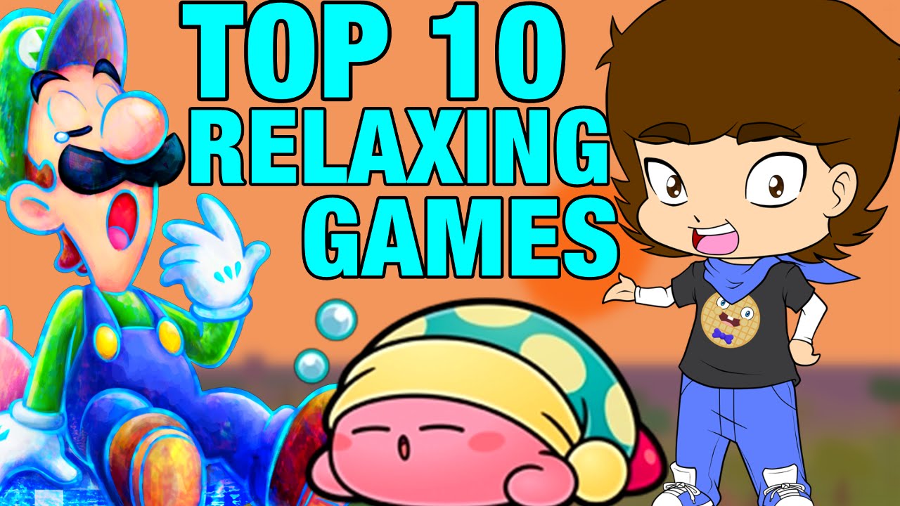 Top 10 MOST RELAXING Video Games! - ConnerTheWaffle