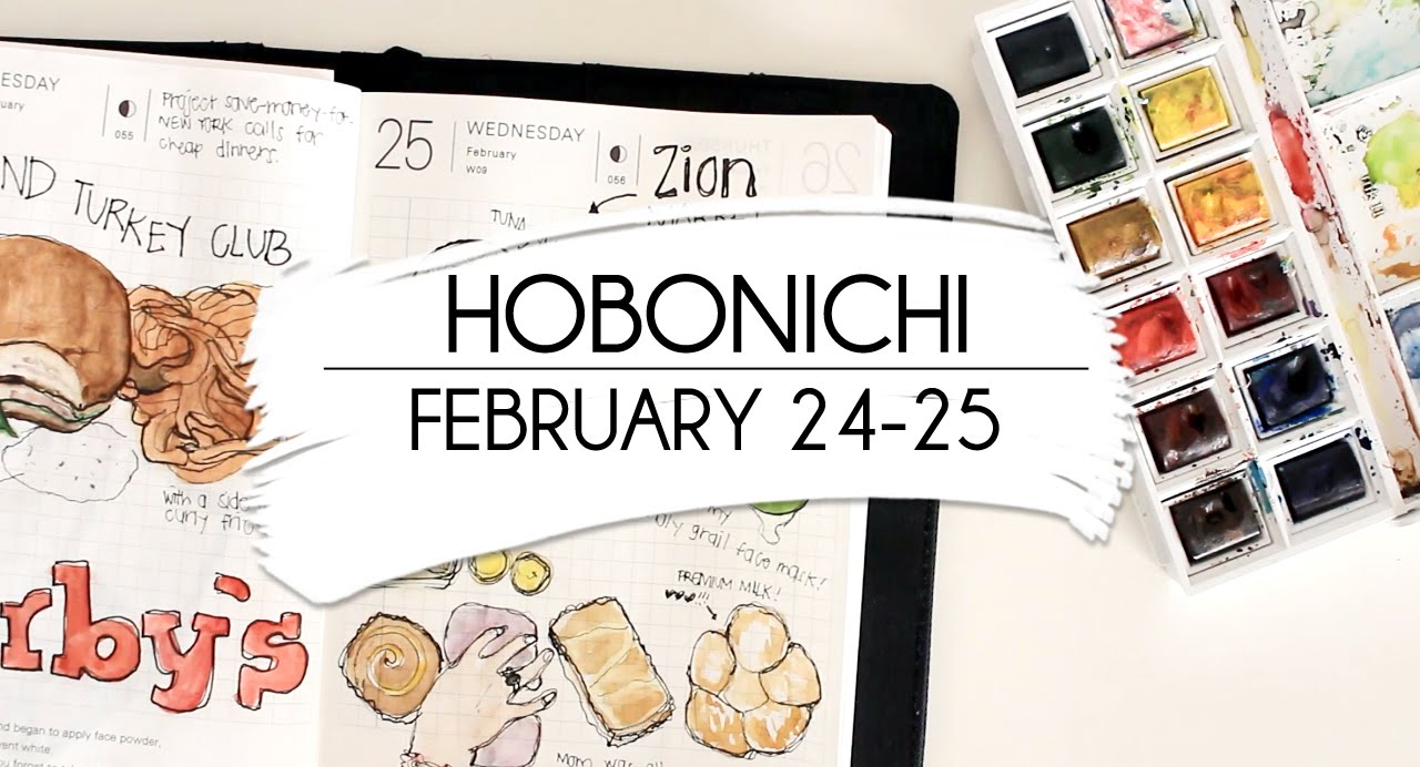 Hobonichi Techo Planner 2015 | February 24-25