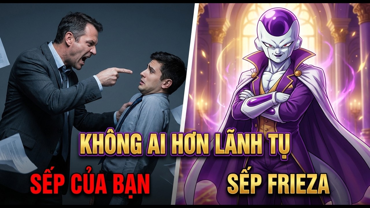 Tại sao Frieza (Dragon Ball) l&agrave; TOP 1 LEADER vĩ đại hơn sếp của bạn?