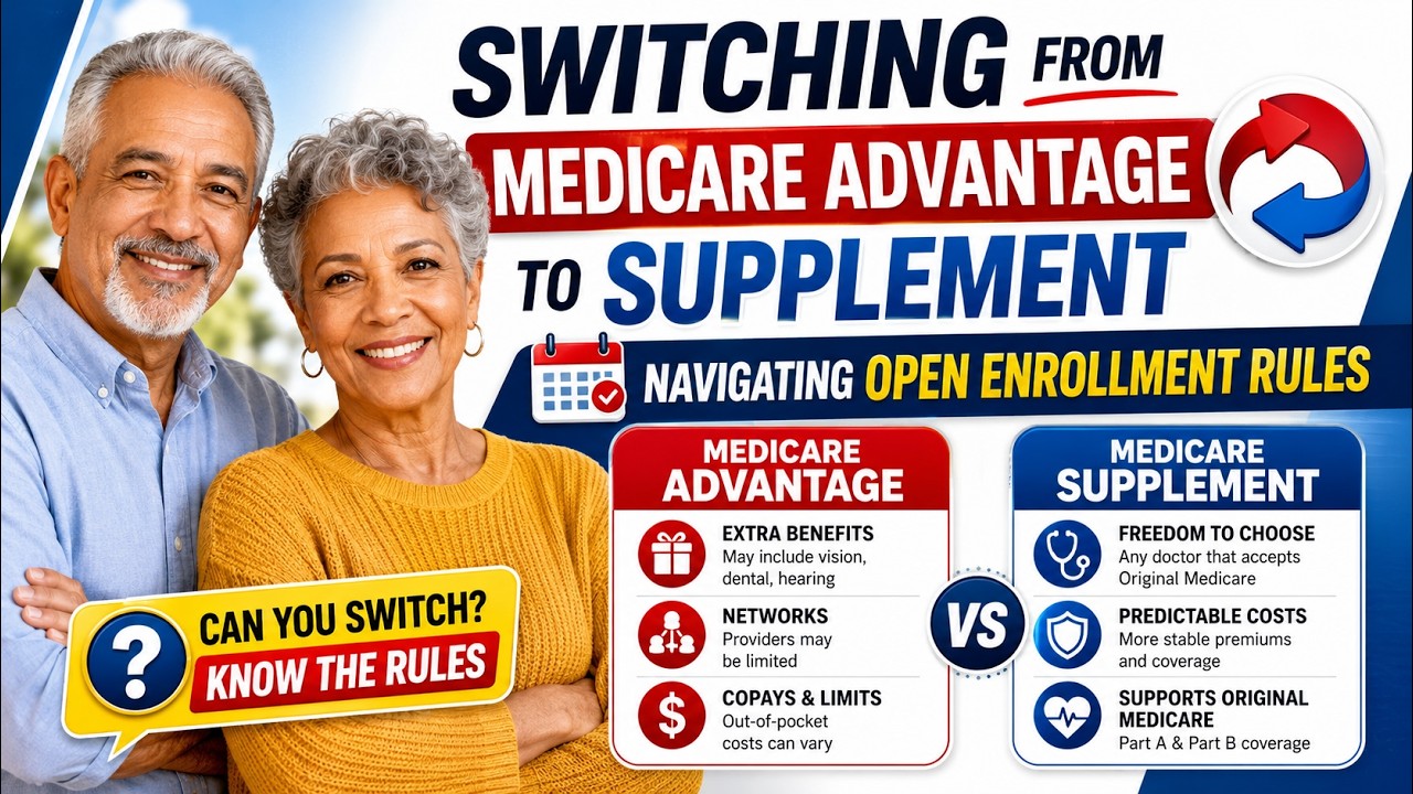 Switching from Medicare Advantage to Supplement: Navigating Open Enrollment Rules