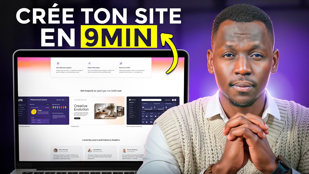 Comment Cr&eacute;er, Mon&eacute;tiser ou Vendre un site internet en 9 Minutes 