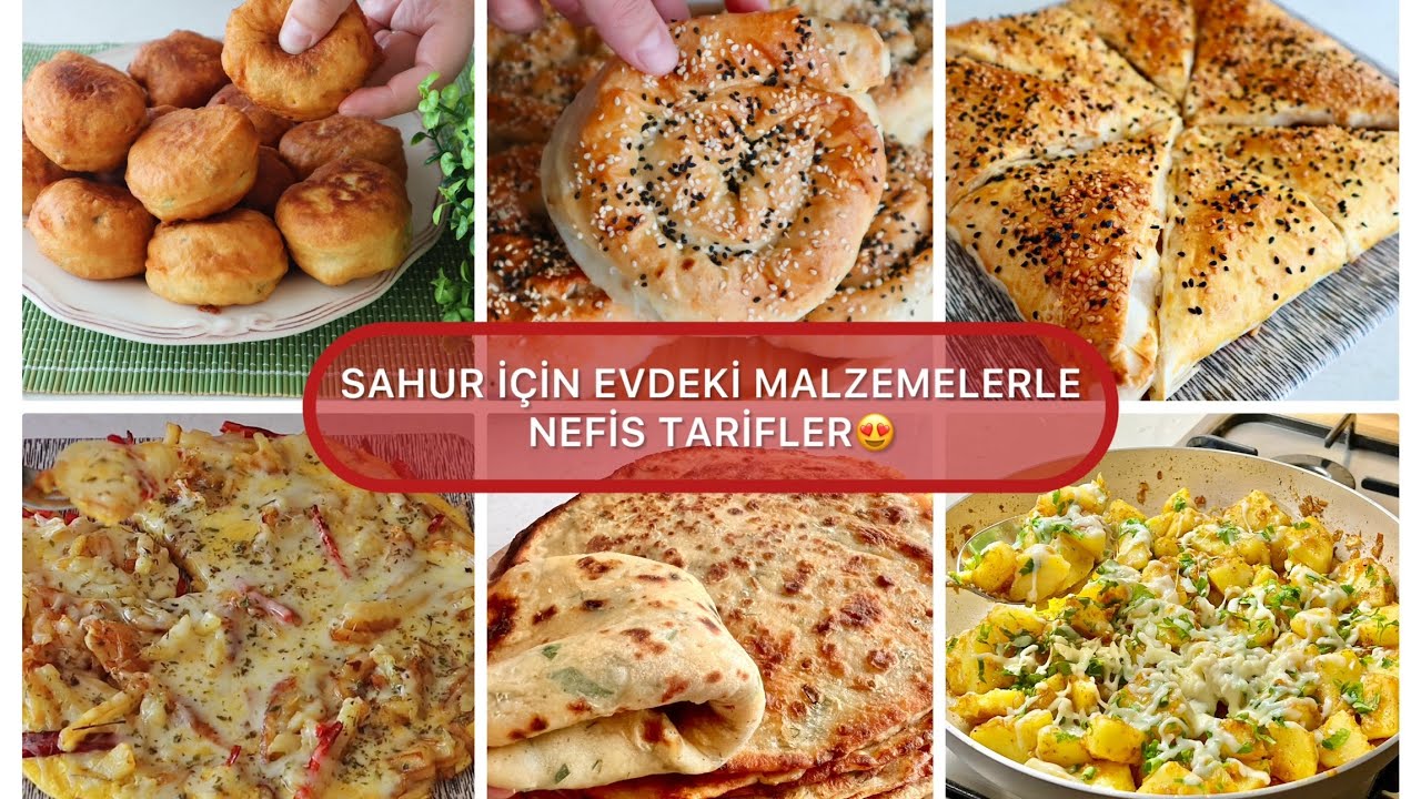 ‼️Yıllardır Kahvaltıya Sahura Yaparım Kapış Kapış Yenir Ramazan Sahur Tarifleri ASMR