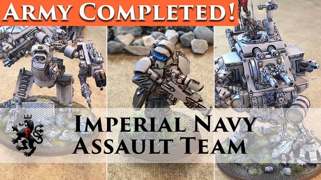Project Complete! Naval Boarding Party Pt. 1 - Astra Militarum - Imperial Guard