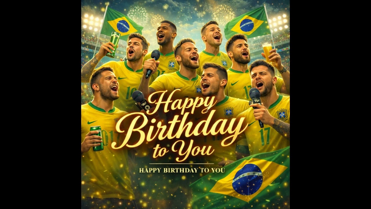 🇧🇷🎶Happy Birthday to You Brazil🇧🇷🎶