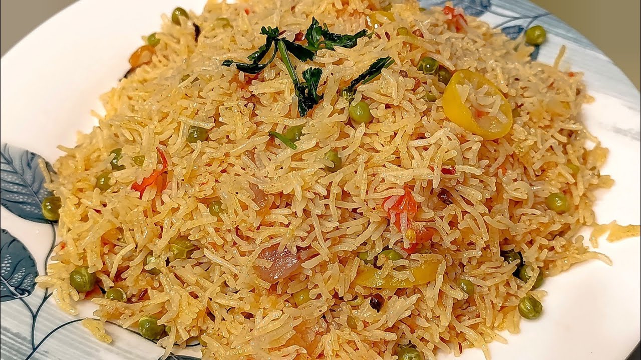 Matar Pulao Recipe Pakistani Style | Dana Dana Alag Chawal | Easy Peas Pulao