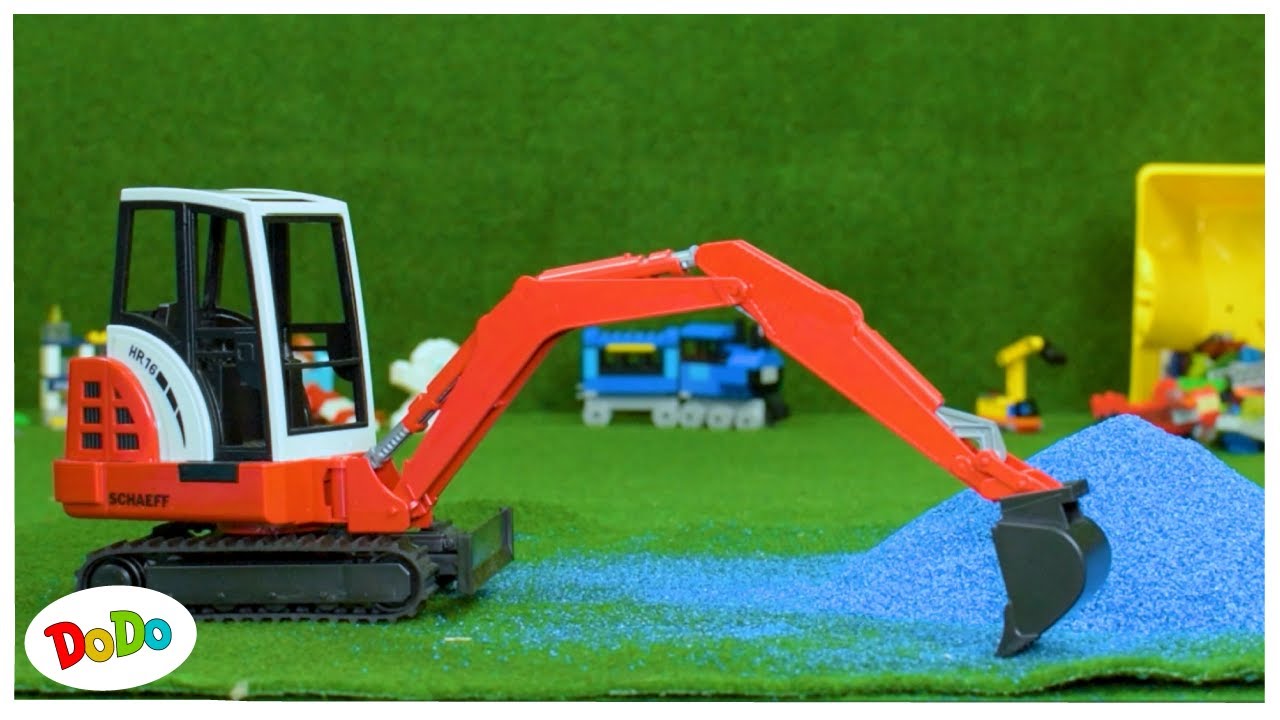 Bagger im Einsatz | Bagger Kinder