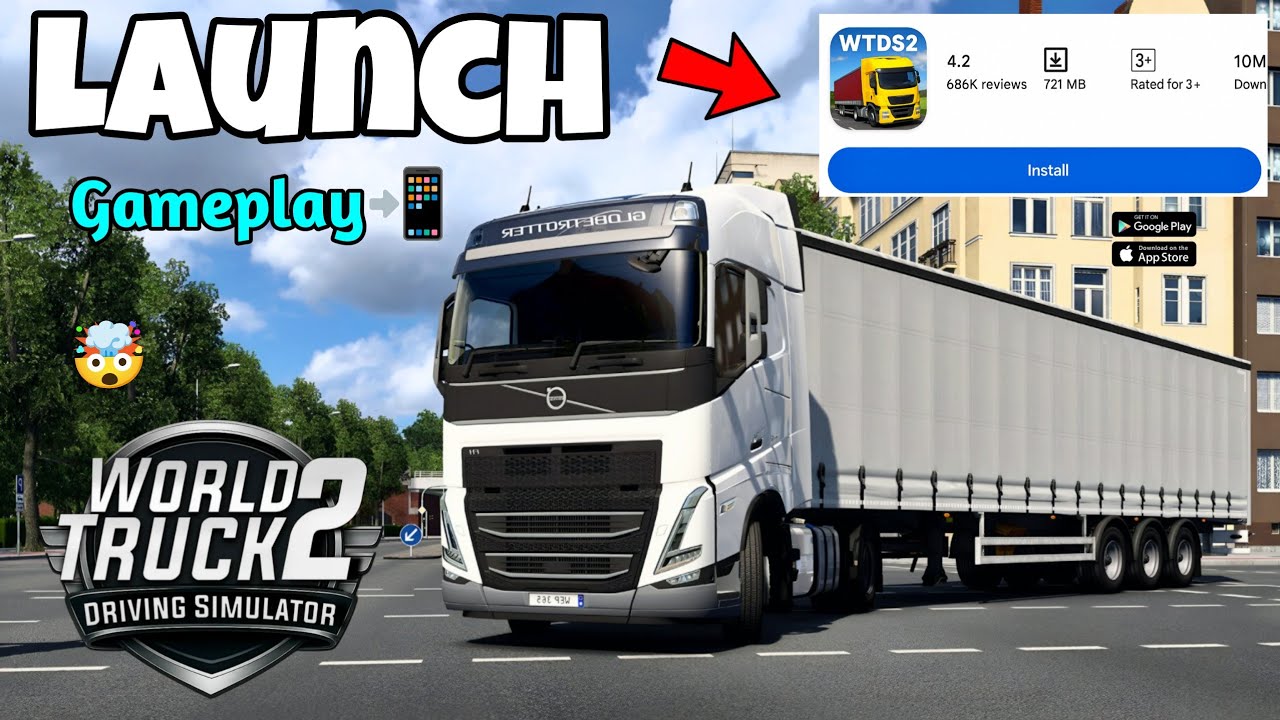 World Truck Driving Simulator 2 &mdash; официальный игровой процесс, новые функции и дата выхода🔥✅
