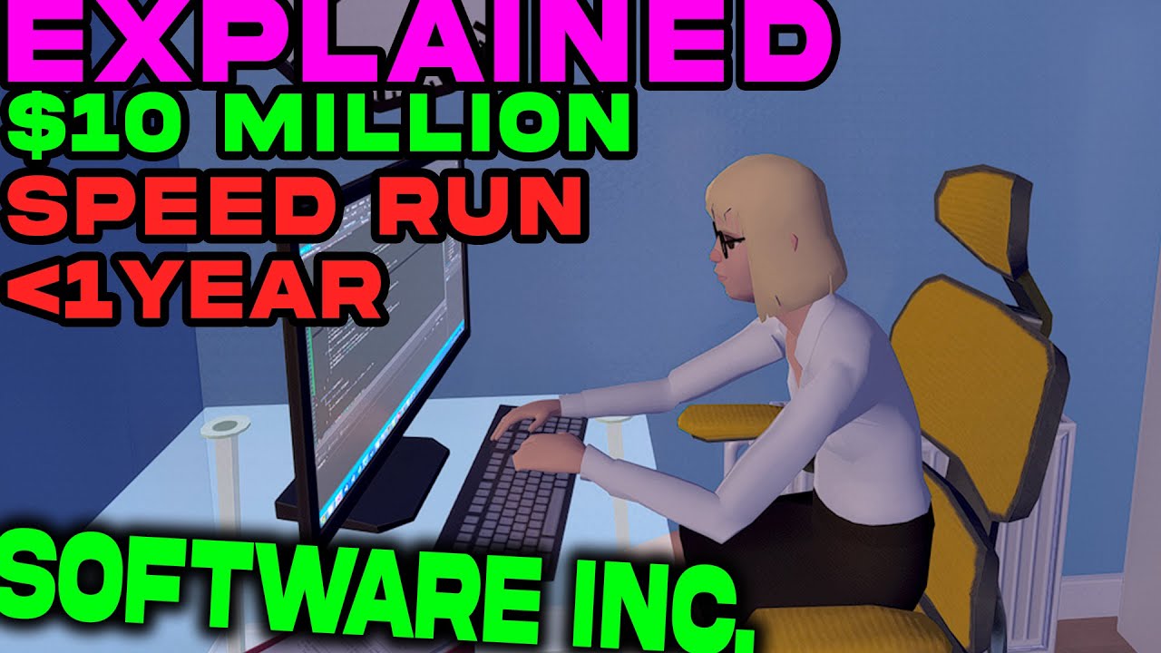 Software Inc World Record Manufacturing Speed Run Explained