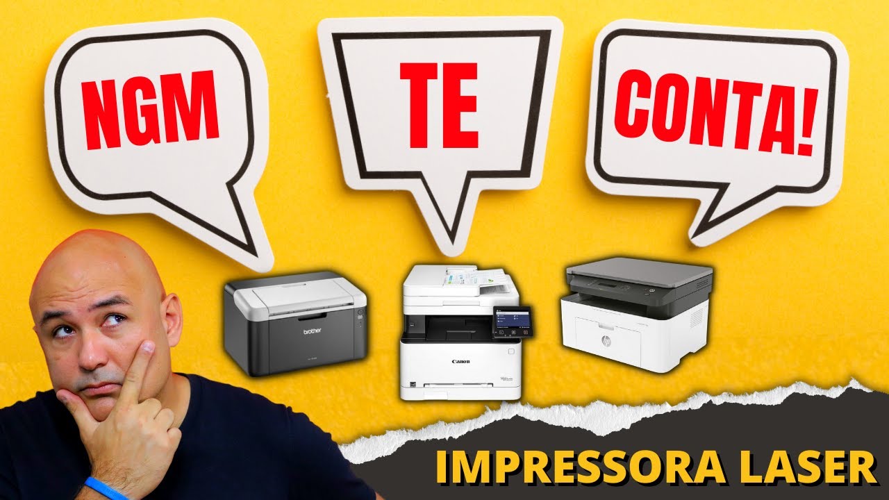 Impressora laser o que não te contam