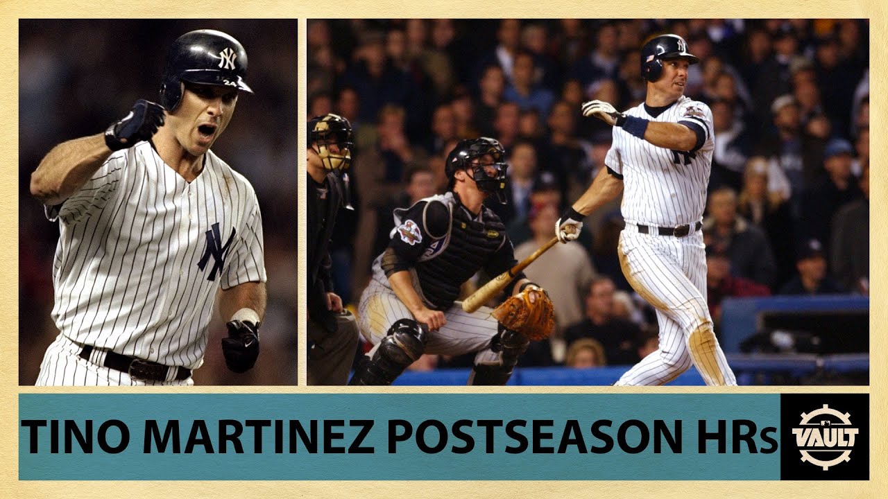 Tino Martinez's most CLUTCH Postseason Home Runs!