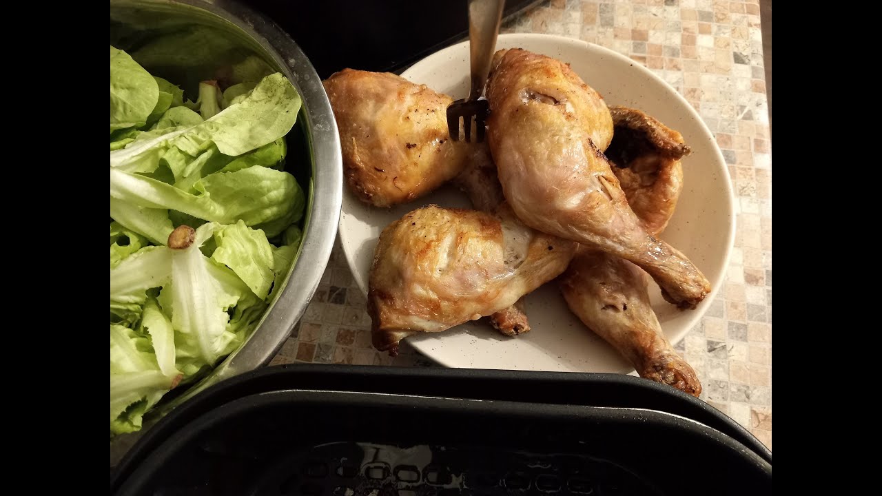 Teplovzdušná fritéza Kuracie stehná v Teplovzdušnej fritéze