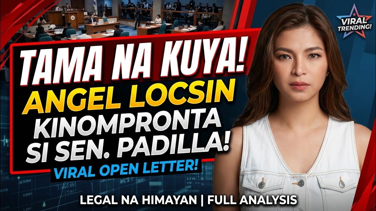 DARNA VS. BAD BOY! ANGEL LOCSIN BINANATAN ANG KOMUNISTA STATEMENT NI SEN. ROBIN. #attybuenoexplains