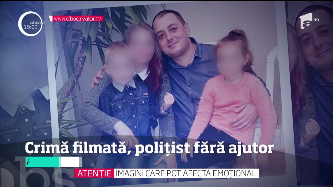 Momentul uciderii polițistului din Suceava, filmat! Sorin Vezeteu era singur şi înarmat