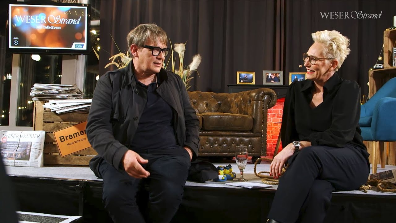 Sven Regener zu Gast in der WK-Talkshow WESER-Strand