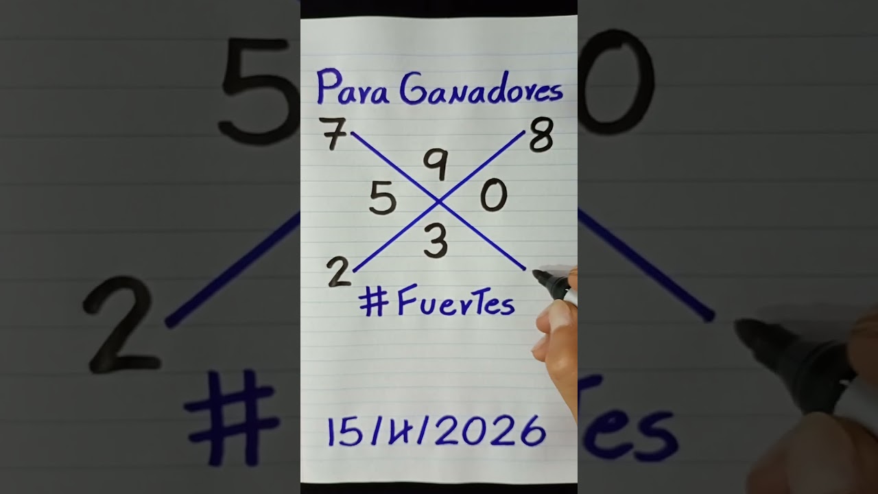 CRUZ DE LA SUERTE PARA GANADORES 15 ABRIL 2026.