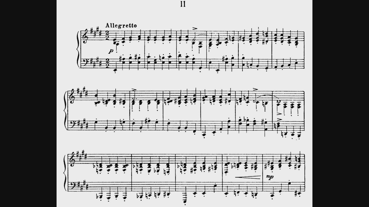 Sergei Prokofiev – Piano Sonata No. 6 op. 82 (1939-40)(Pogorelich)(with full score)