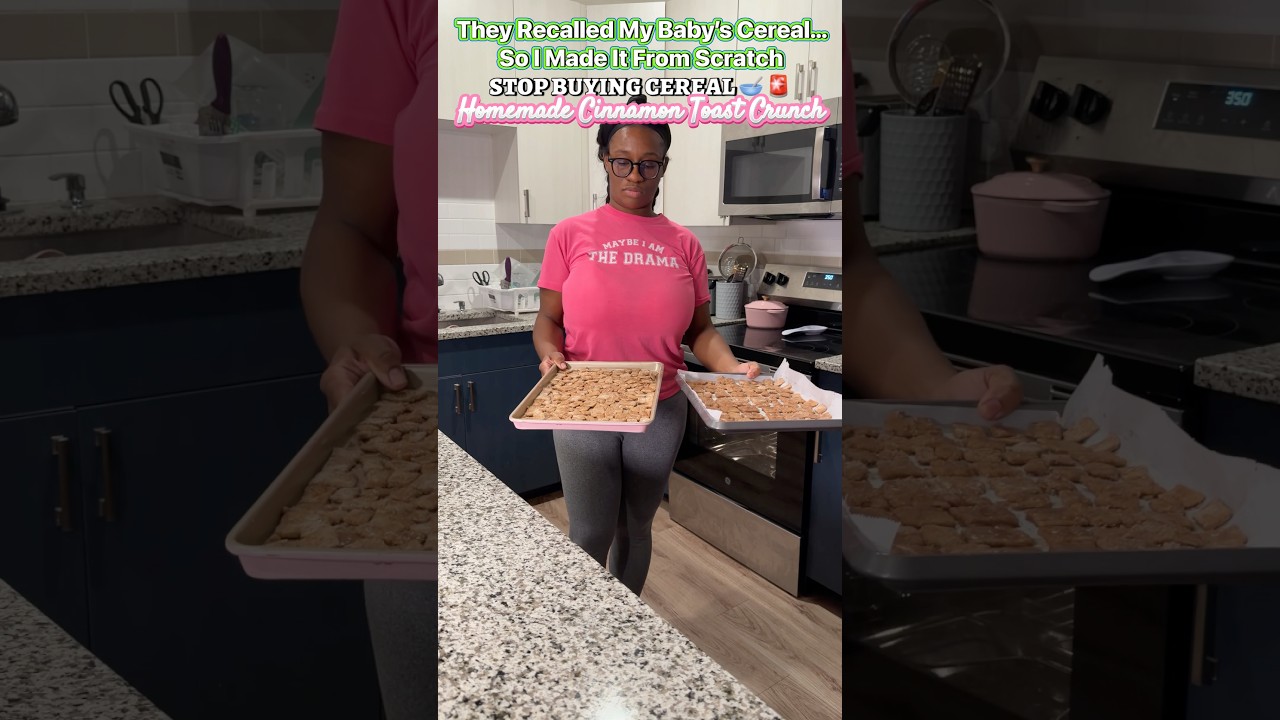 DIY Cinnamon Toast Crunch Cereal Recipe (Homemade & Safe) #fromscratch