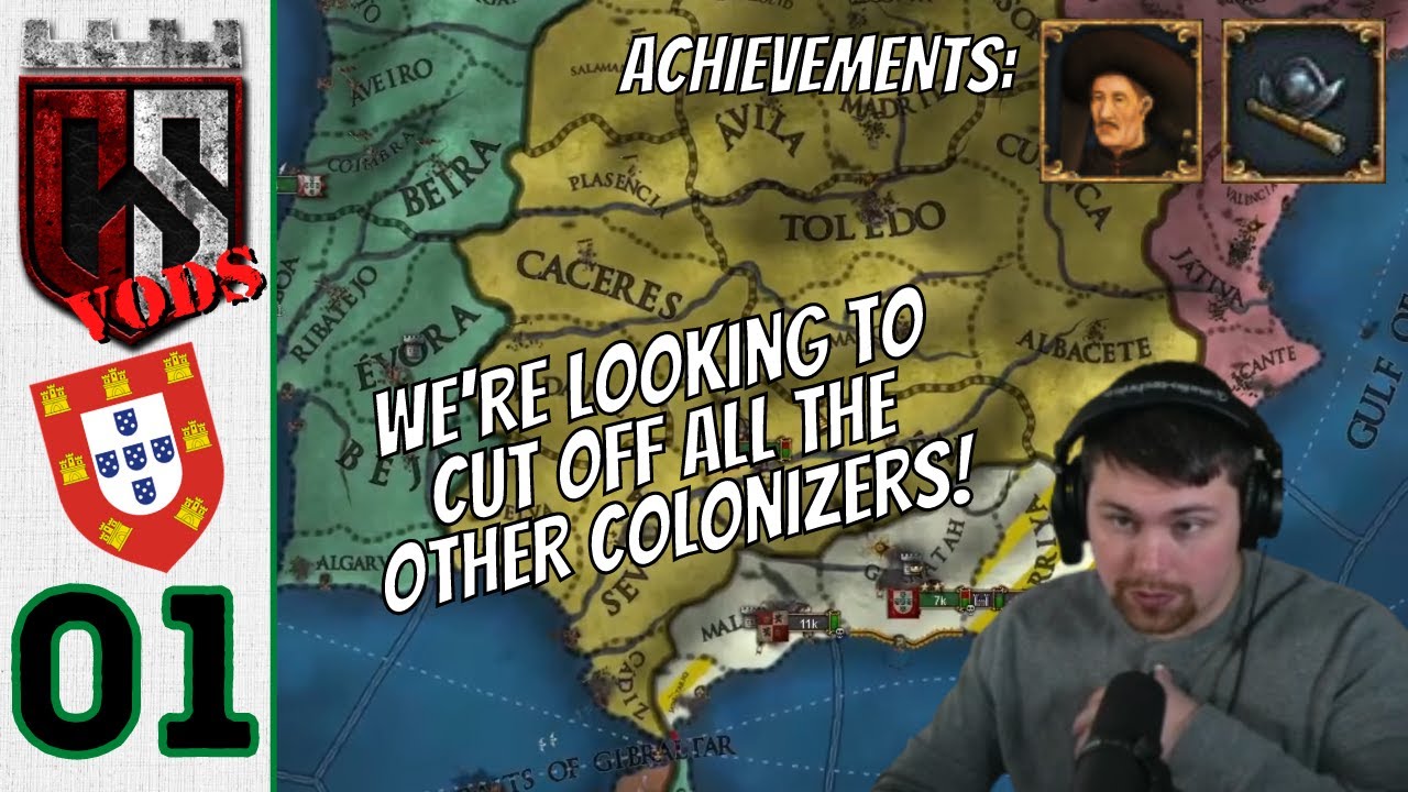 Portugal Opening Moves (And Wars!) [EU4 1.30] Portugal Tutorial Campaign #1