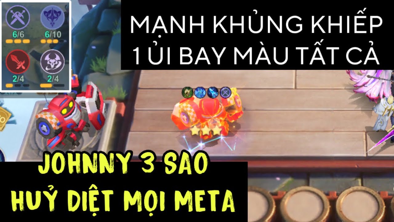 MLBB | U LÀ TRỜI NÓ MẠNH KHỦNG KHIẾP?? JOHNNY CHIÊM TINH HỦY DIỆT MỌI META MAGIC CHESS GOGO | KKWaze