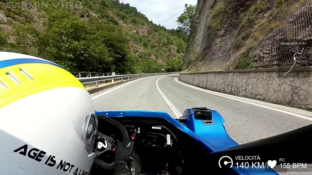 Paolo Venturi Trofeo Fagioli 2019 hillclimb Crash practice 1