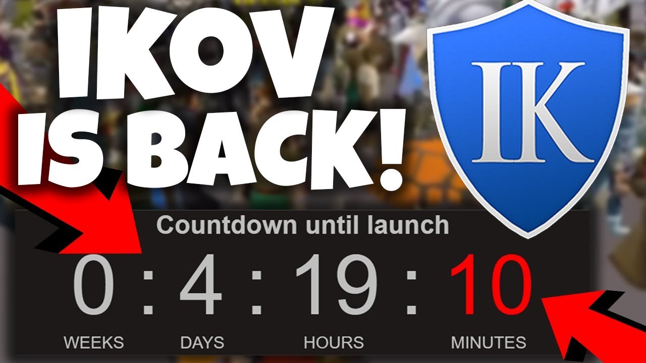 THE ORIGINAL *IKOV* IS BACK IN 5 DAYS OMG!! RSPS