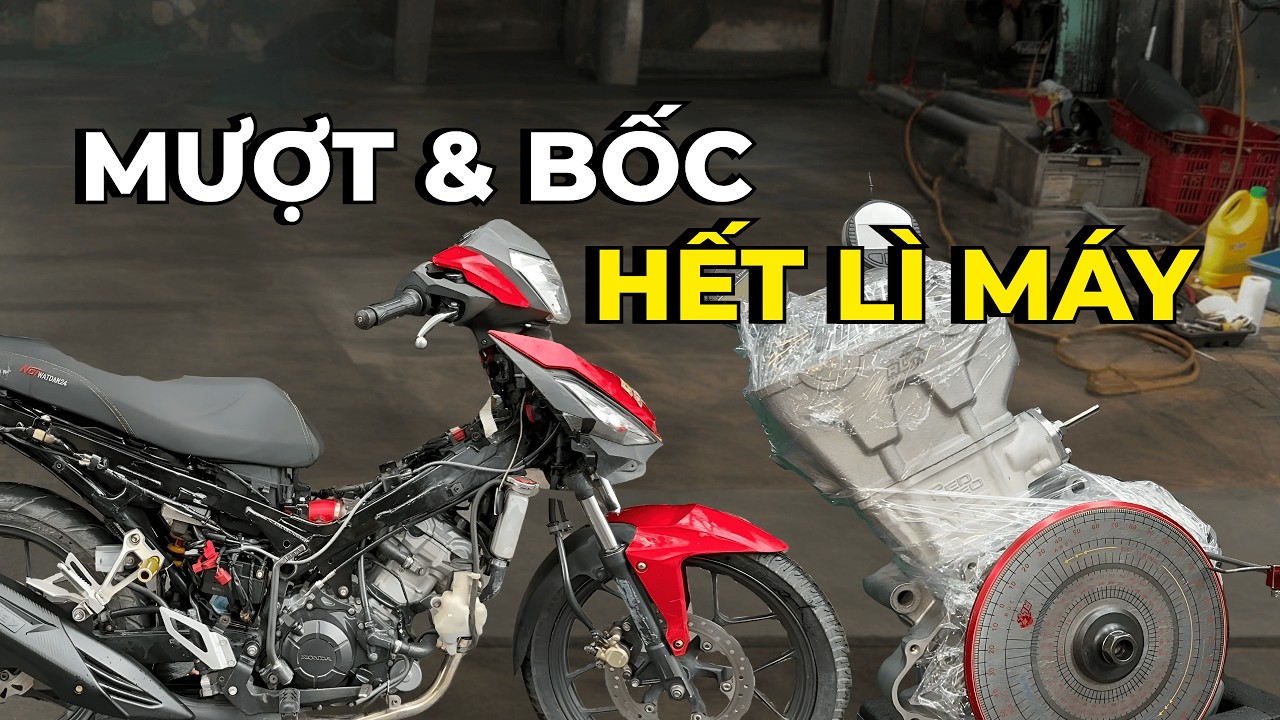 Winner 150 V1 L&agrave;m M&aacute;y Zin & Canh Chỉnh Xăng Gi&oacute;: B&iacute; Quyết Tăng Torque, Chạy Cực Mượt