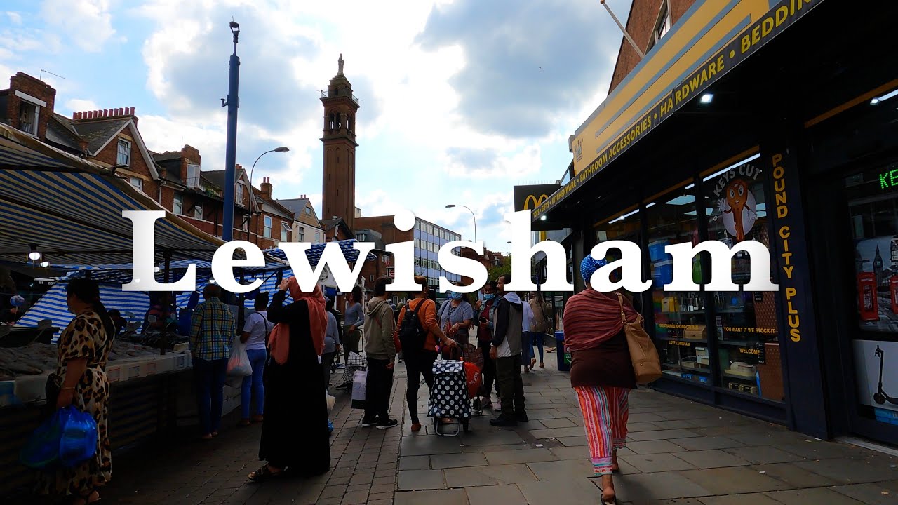 Walking in Lewisham - High Street - Rennel Street - Ladywell Street - Greenwich - East London
