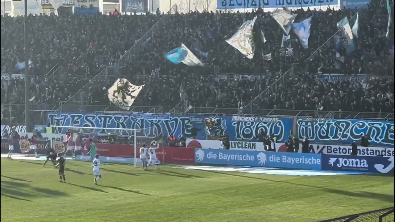 Westkurve 1860 feiert das 2:1 gegen Aachen | TSV 1860 München vs. Alemannia Aachen | 31.01.26