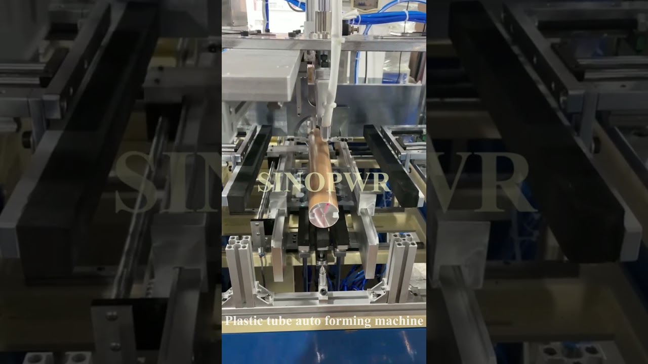 Plastic tube forming machine/cylinder tube glue machine/ plastic box making machine/ package box