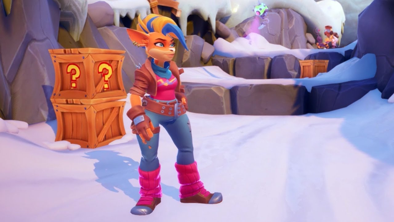Crash Bandicoot 4: It's About Time - Building Bridges - All Gems & Crates