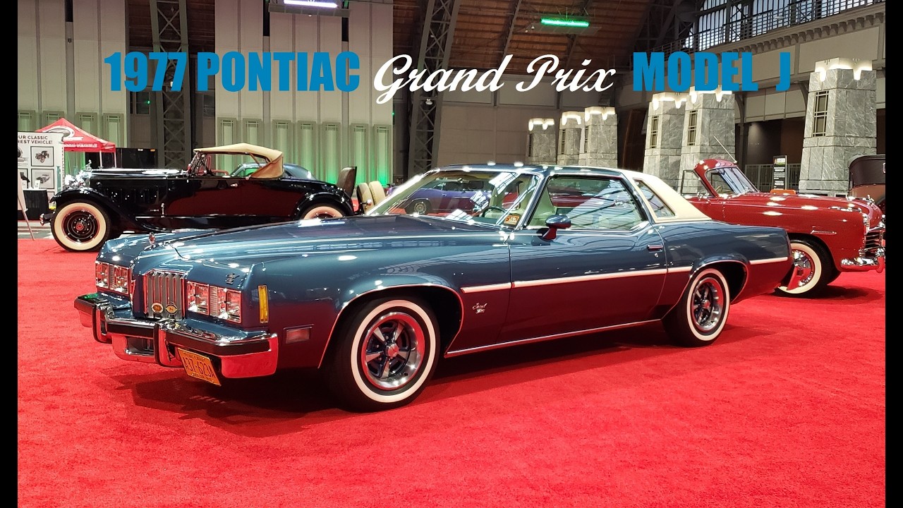 1977 Pontiac Grand Prix at the Philadelphia Auto Show.