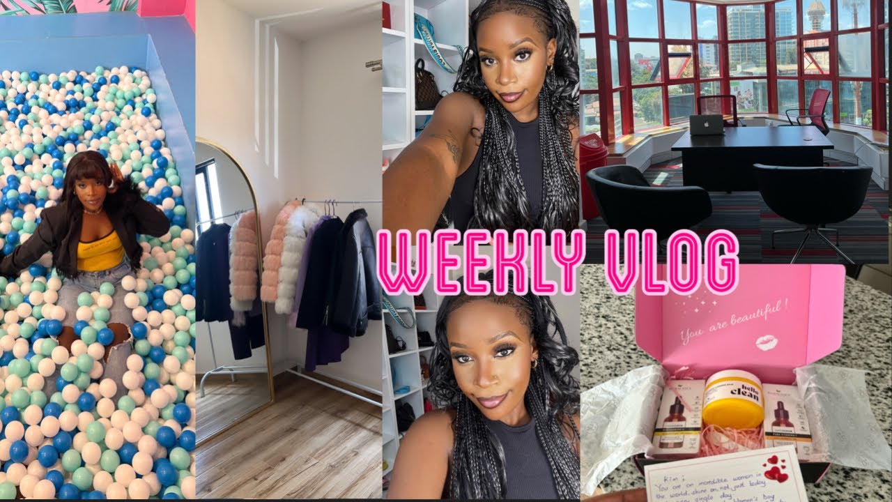 WEEKLY VLOG- Halara Try-On Haul, I'm back to work, lots of unboxings & life lately💕