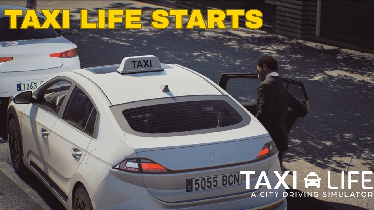 Learning to Drive a Taxi in Barcelona | Taxi Life: A City Driving Simulator