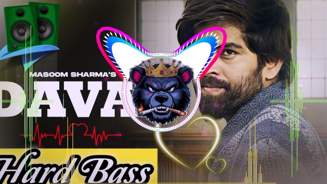 Davai Maasoom sharma 💥 Hard Bass Vibration Mix Dj Remix | #masoomsharma Dj Kuldeep Mahendergarh 