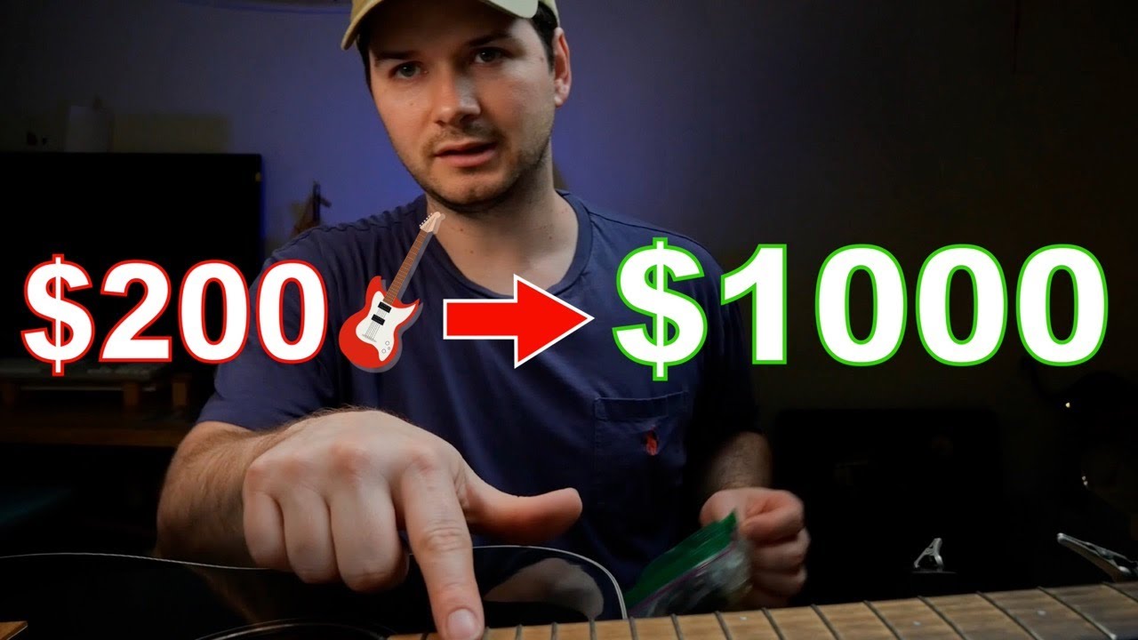 How I upgraded a Cheap Fender Acoustic