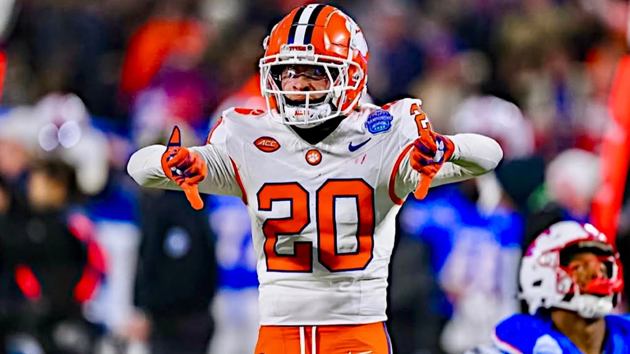Avieon Terell College Football Highlights💥| Clemson Cornerback | NFL Draft Film
