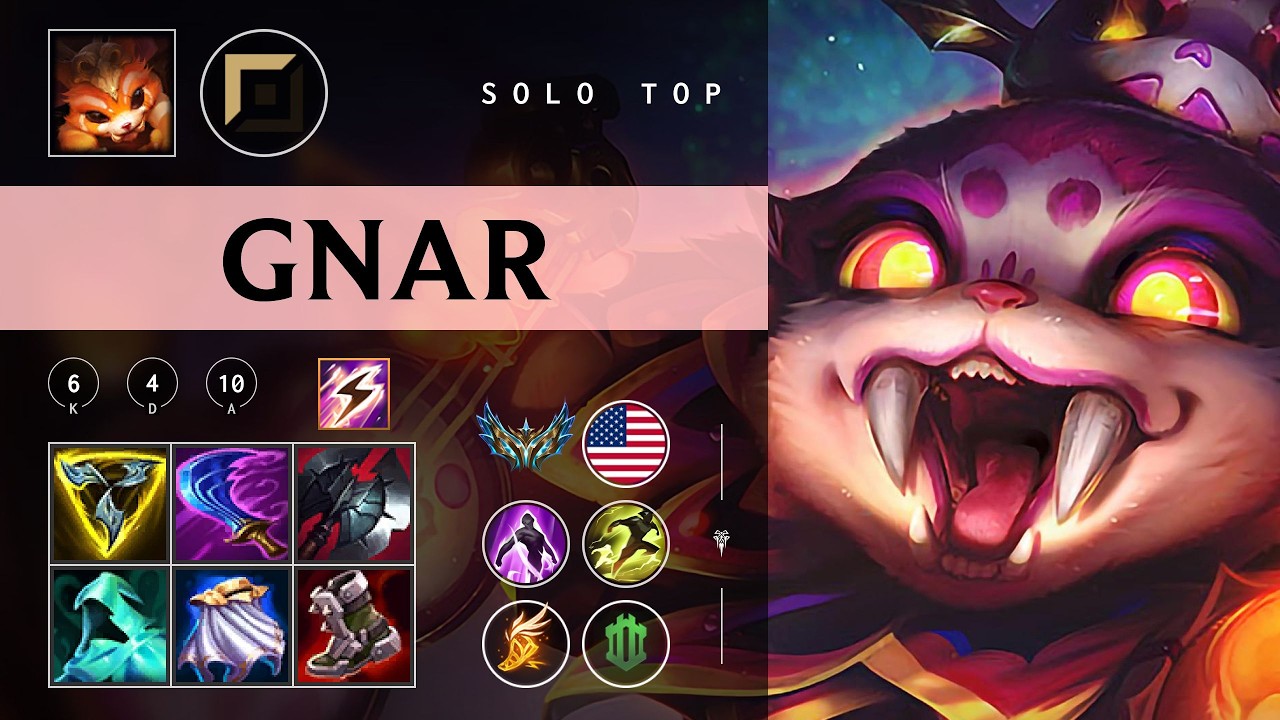 Gnar Top vs Shen - NA Challenger Patch 26.05