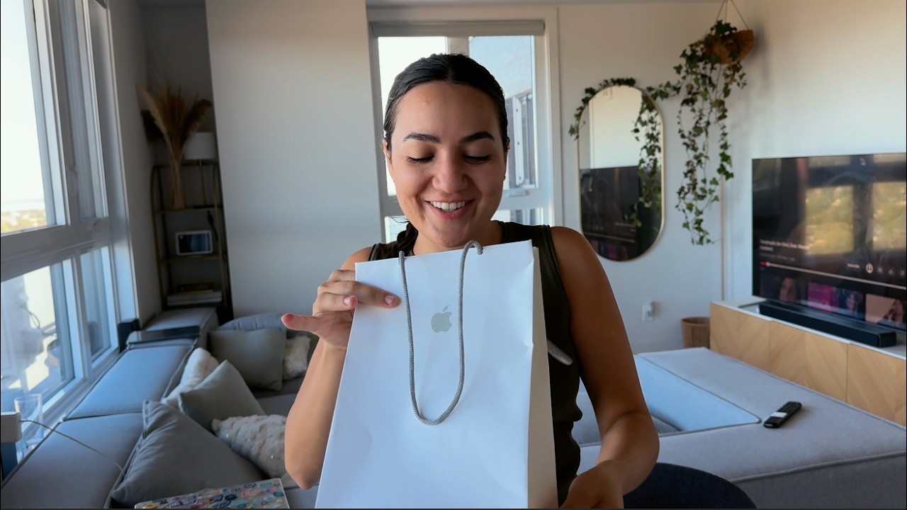 Unboxing & camera test do meu novo iPhone 17 PRO Max + VLOG