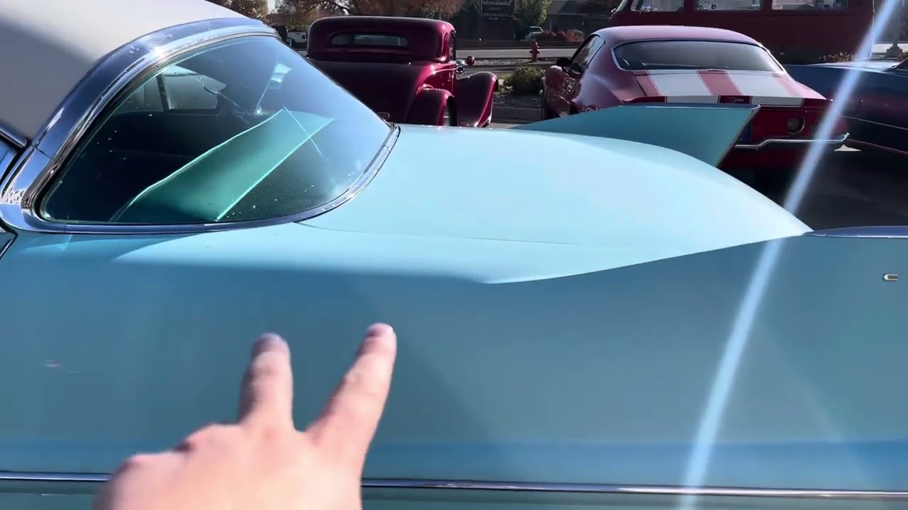 1958 Cadillac Series 62 Extended Trunk walk around and test drive