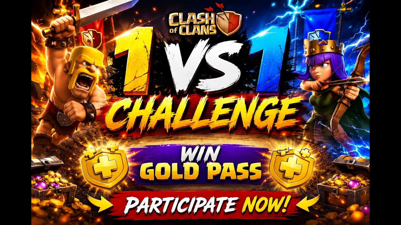 Townhall 18 1vs1 Gold Pass Challenge Clash Of Clans #clashofclans #coclive #th18 #newupdatecoc