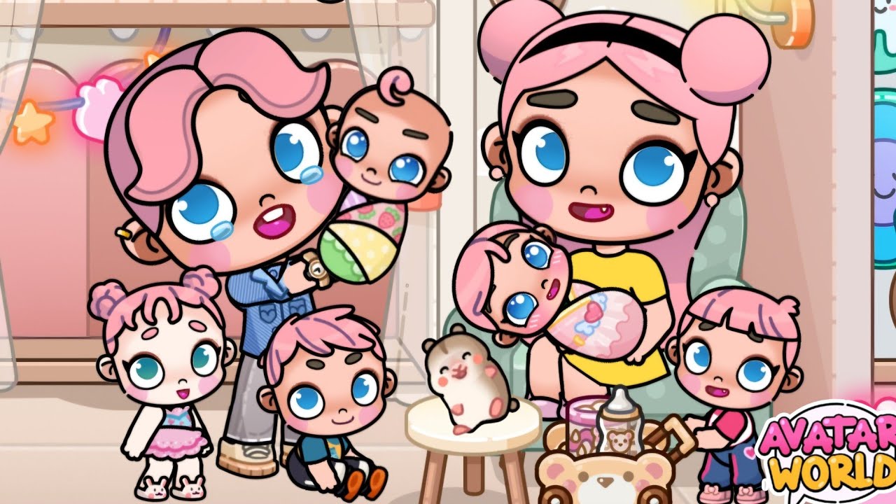 Pazu Give Birth to TWINS👶❤️Pazu's Love Story❤️Pt6❤️Avatar World Love Story ❤️ Avatar World Story 💖