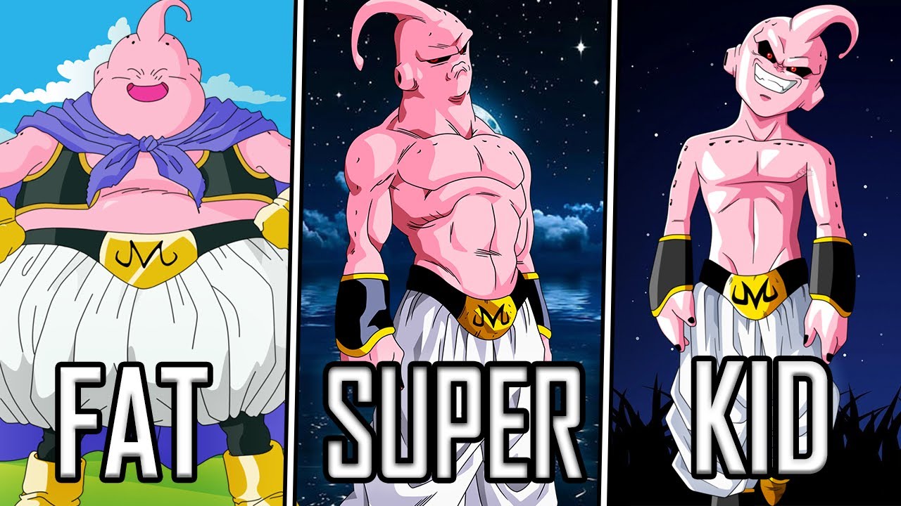 All 13 Forms Of Majin Buu!!!