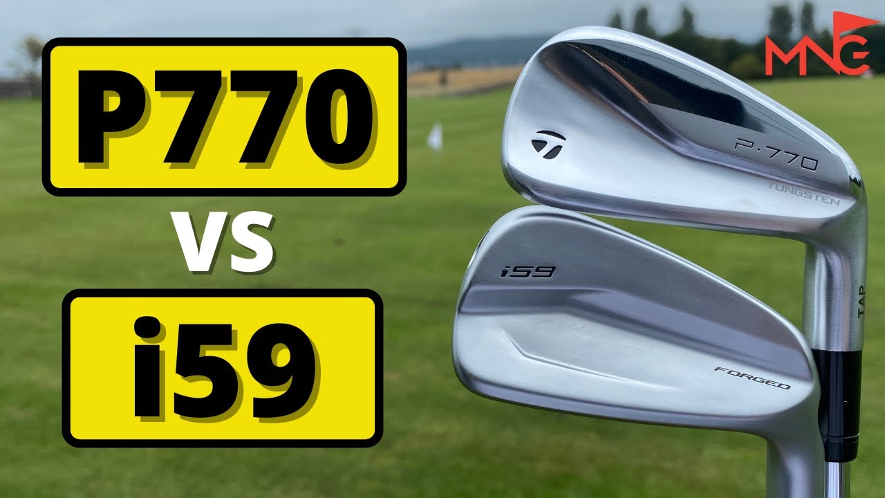 HUGE DIFFERENCE! Ping i59 Iron VS TaylorMade P770 Iron