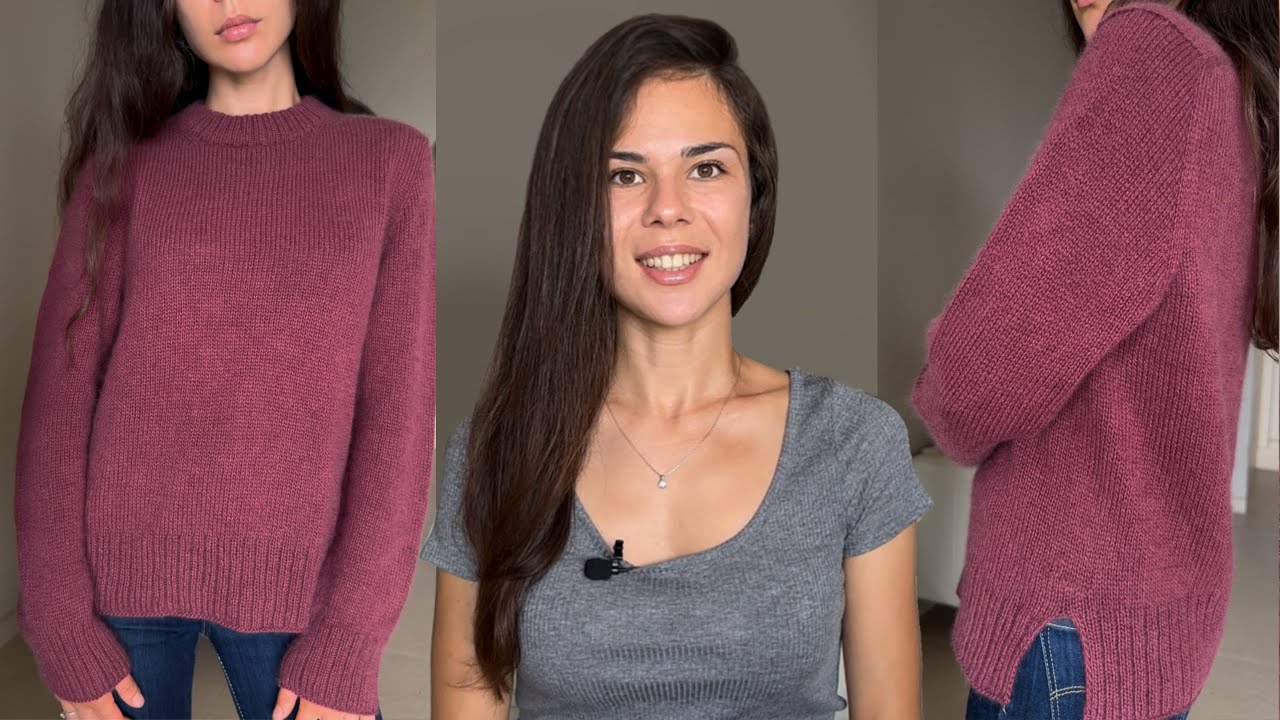 Podcast 02 | Poppy Tee Became a Sweater & three finished objects. Plain Yoke Tee + a new ball winder