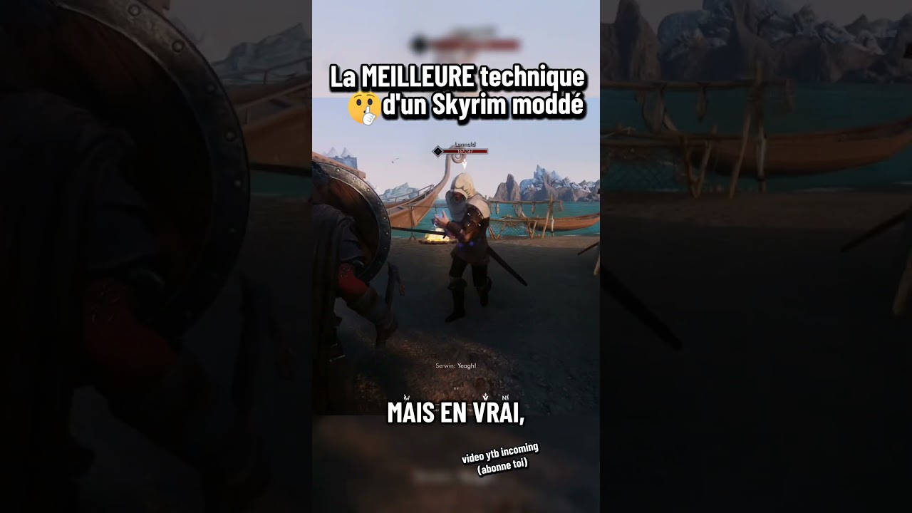 La MEILLEURE technique d'un Skyrim moddé 🤫 