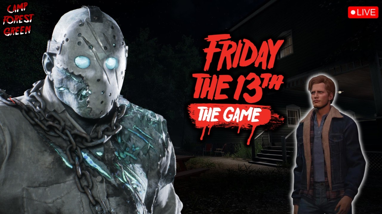 🔴FRIDAY THE 13: TH GAME Camp Forest Green #14