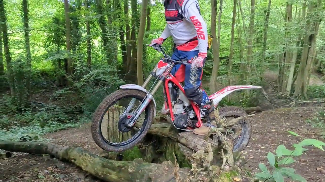 kick turn off Tree on Gas Gas Txt 250 racing