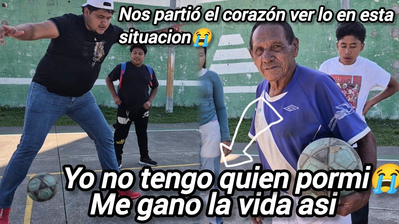Este señor de 80 años vive en la calle nunca imaginamos que nos diría esto😭nadie me quiere